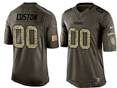 Nike Green Bay Packers Customized Men's Olive Camo Salute To Service Veterans Day Limited Jersey,baseball caps,new era cap wholesale,wholesale hats